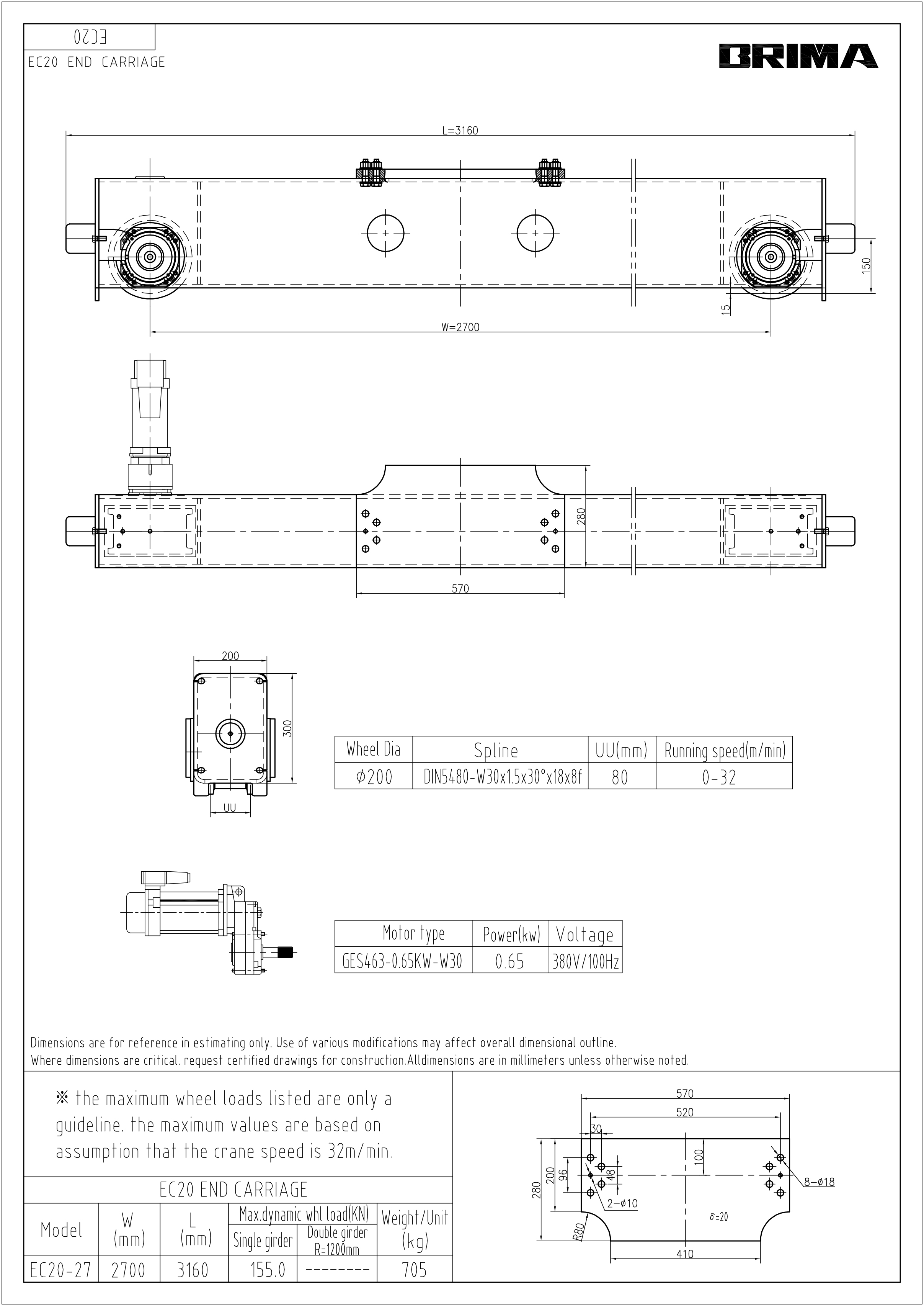 Modelo EC20-27 