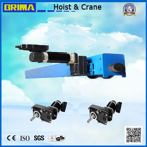 Brima 5t 12m 0.3*2kw motor End Truck, carro final, viga final, carro único